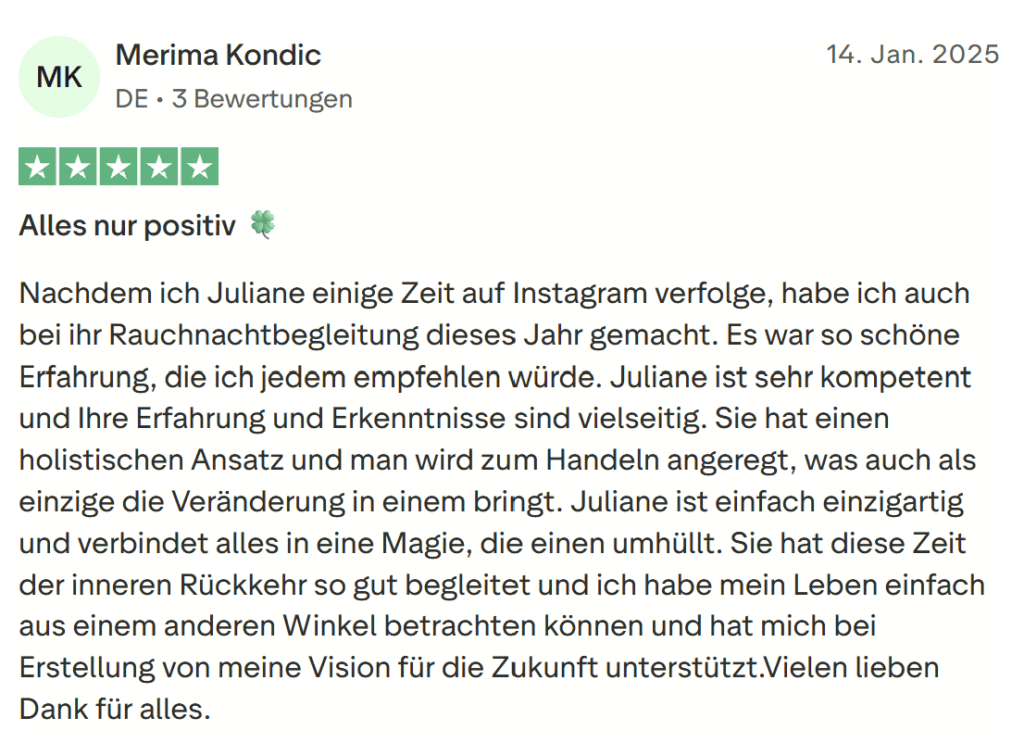 Inspirierende Lebensberatung mit Juliane Steffen für persönliches Wachstum und Zukunftsvisionen.